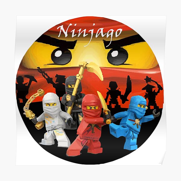 Lego Posters Redbubble - 2 ninjago alpha roblox lego ninjago ninjago kai
