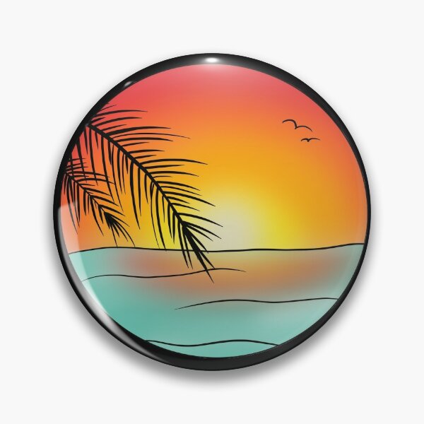 Item preview, Ocean sunset designed and sold by K-T-K.