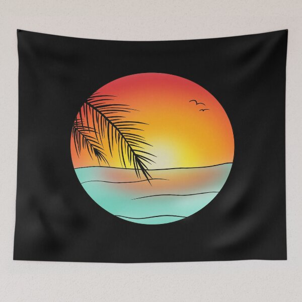 Item preview, Ocean sunset designed and sold by K-T-K.