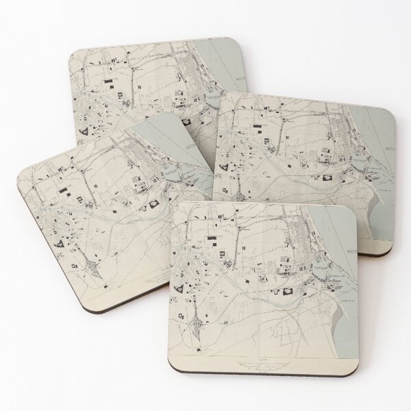 Item preview, Vintage Map of Valencia Spain (1943) designed and sold by BravuraMedia.