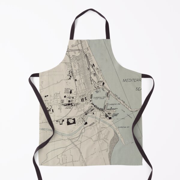 Item preview, Vintage Map of Valencia Spain (1943) designed and sold by BravuraMedia.