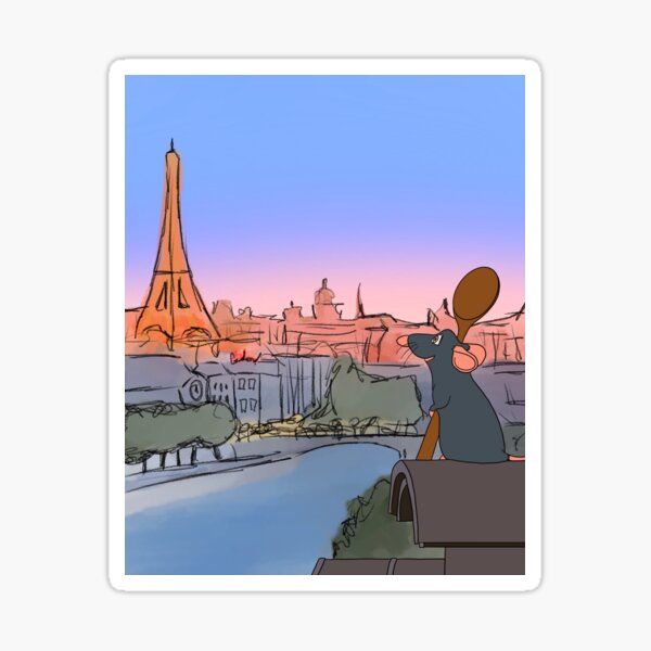 Ratatouille- Remy Sticker