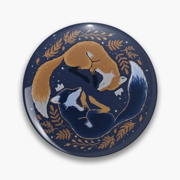 Item preview, Night foxes designed and sold by France Mansiaux.