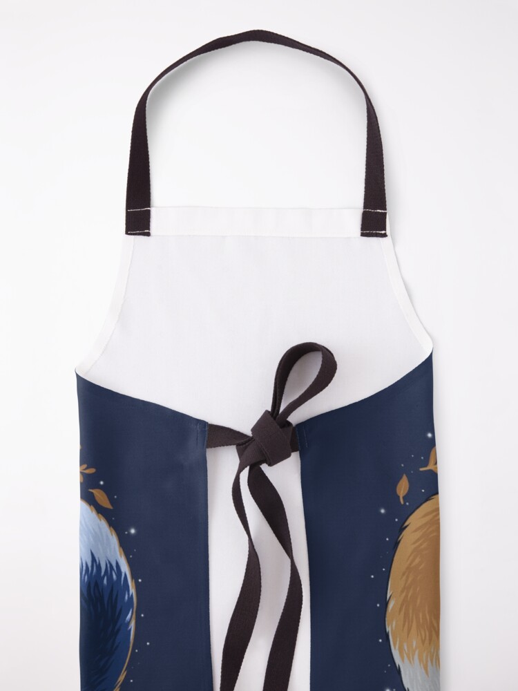 Alternate view of Night foxes Apron