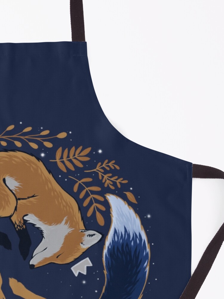 Alternate view of Night foxes Apron