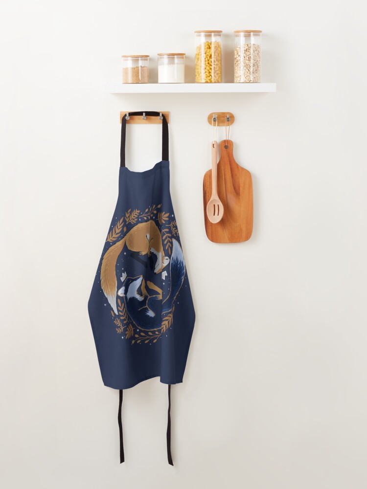 Alternate view of Night foxes Apron