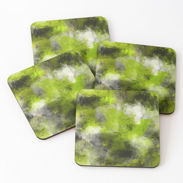 Item preview, Electric green tie dye nebula designed and sold by Shelley Gilbert.