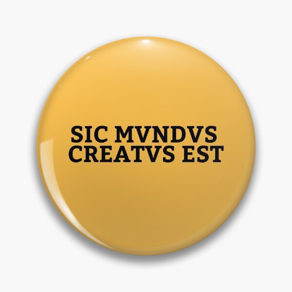 Item preview, SIC MVNDVS CREATVS EST YELLOW DARK SERIE NETFLIX designed and sold by Camilovelove.