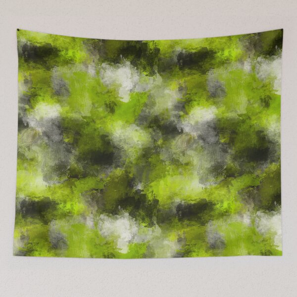 Item preview, Electric green tie dye nebula designed and sold by Shelley Gilbert.