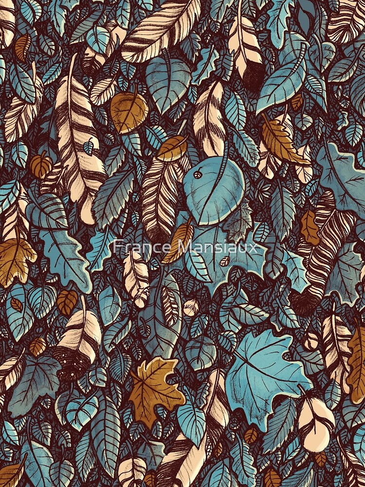 Leaves color blue by FranceMSX