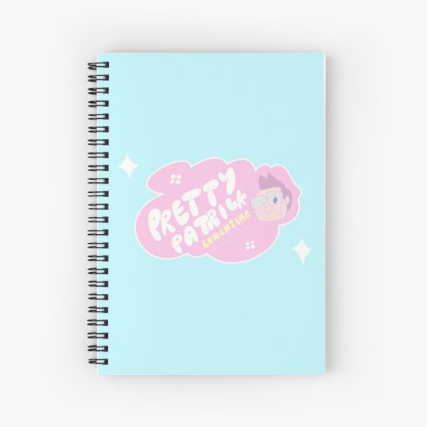 Pretty Patrick Lunchtime Marathon Spiral Notebook