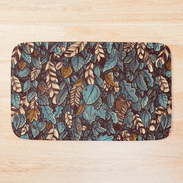 Item preview, Leaves color blue designed and sold by France Mansiaux.