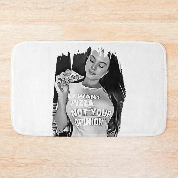 Item preview, Sexy Girl with Pizza Perfect Gift for Pizza Lovers designed and sold by Time-is-Money.