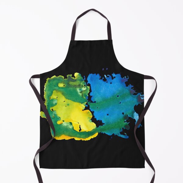 Item preview, Salpicaduras de acuarela - azul amarillo designed and sold by killies.