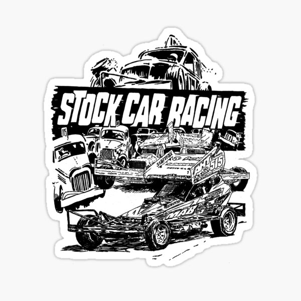 BriSCA F1 Stock Cars Evolution to Junior Wainman Sticker