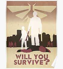Will you Survive (FireFly Logo) Poster