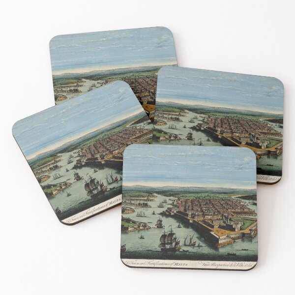 Item preview, Vintage Map of Valletta Malta (1794) designed and sold by BravuraMedia.