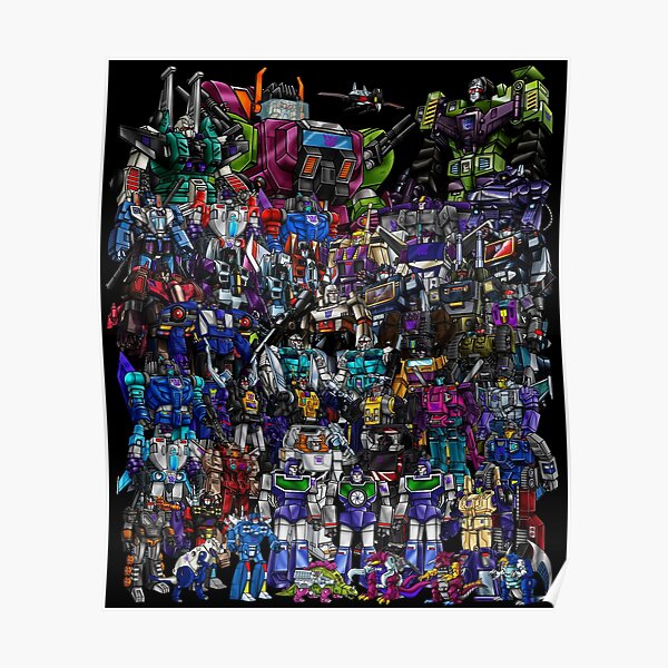 G1 Decepticons Poster