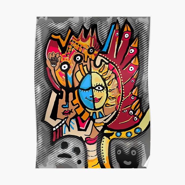 Portrait of a Party Guy Poster