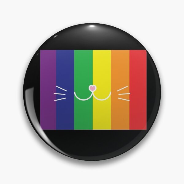 Item preview, Pride Kitty Mask designed and sold by SvenikerTattoo.