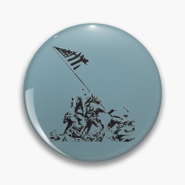 Artikelvorschau, Hissen der Flagge aus dem Zweiten Weltkrieg auf Iwo Jima entworfen und verkauft von historicimage.