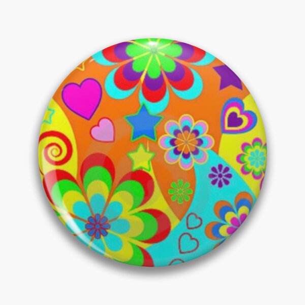 Item preview, Colorful Rainbow Flowers designed and sold by GroovySmolBean.