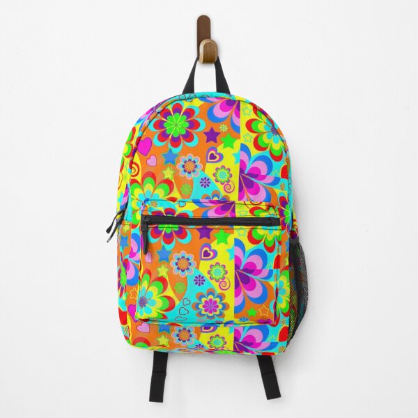 Item preview, Colorful Rainbow Flowers designed and sold by GroovySmolBean.