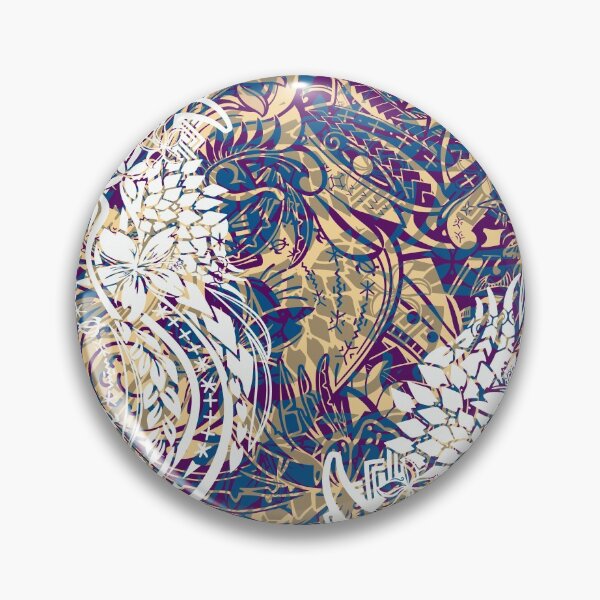Item preview, Polynesian Tribal Abstract Overlays  designed and sold by sunnthreads.