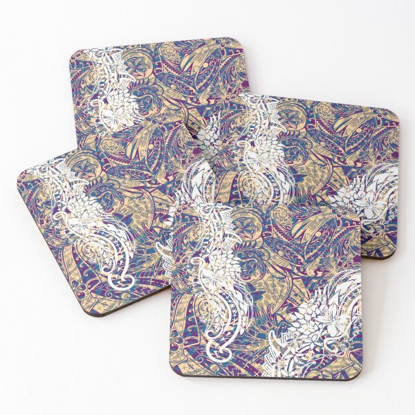 Item preview, Polynesian Tribal Abstract Overlays  designed and sold by sunnthreads.