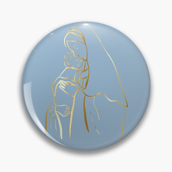 Item preview, Virgin Mary Mater Dei  designed and sold by tradcatfem.