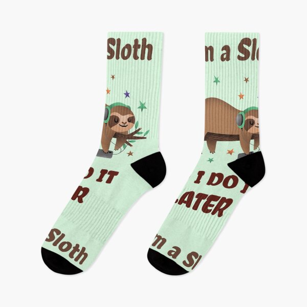 Item preview, Sloth do it later designed and sold by Delicarte.