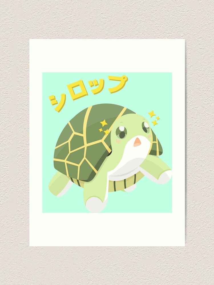 "Syrup the Turtle BOFURI" Art Print by maxvonfelden Redbubble