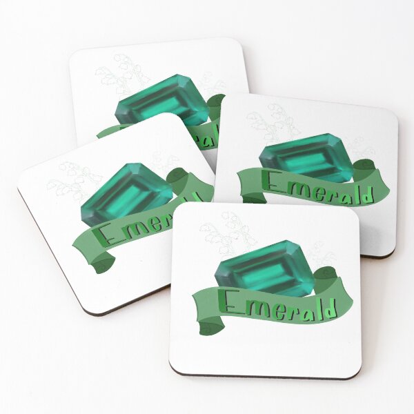 Item preview, Emerald + Lily of the Valley designed and sold by MoCraftsCo.