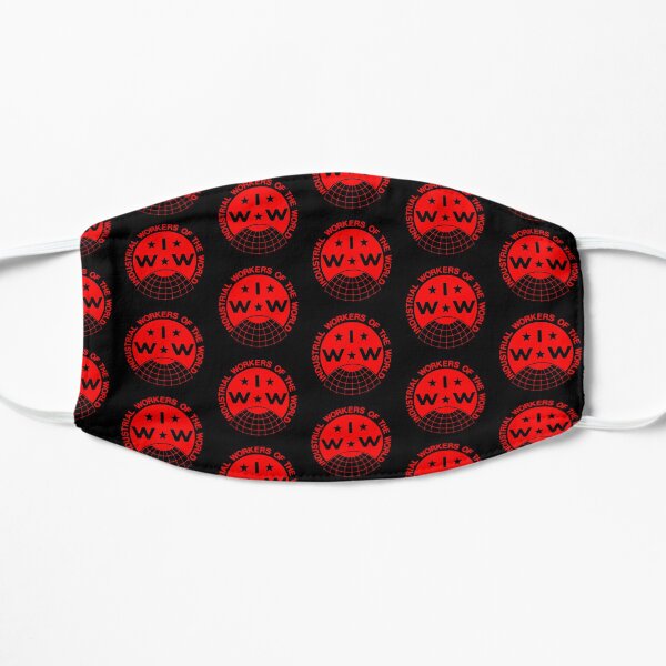 Industrial Workers of the World (IWW) Logo Flat Mask