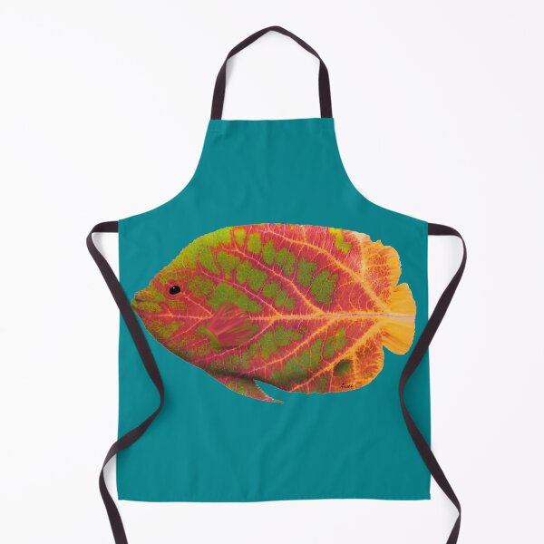Item preview, Aspen Leaf Tropical Fish 1 designed and sold by GobaFineArts.