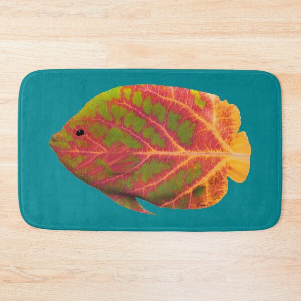 Item preview, Aspen Leaf Tropical Fish 1 designed and sold by GobaFineArts.