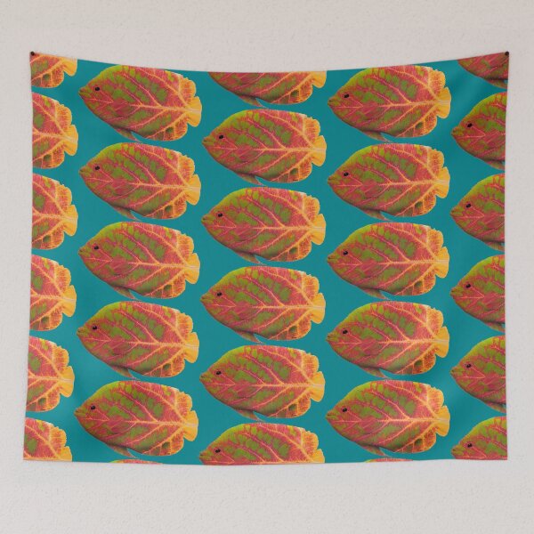 Item preview, Aspen Leaf Tropical Fish 1 designed and sold by GobaFineArts.