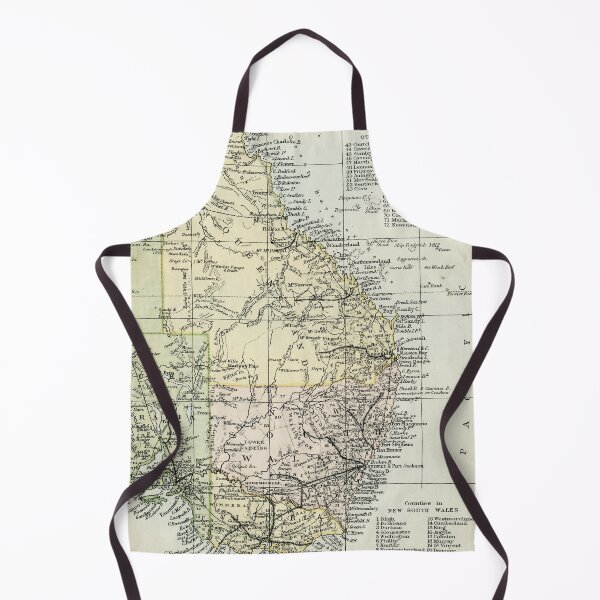 Item preview, Vintage map of East Queensland, Australia designed and sold by headpossum.