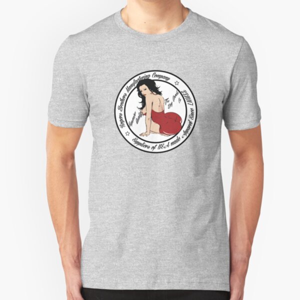 pinup by rogers brothers Slim Fit T-Shirt