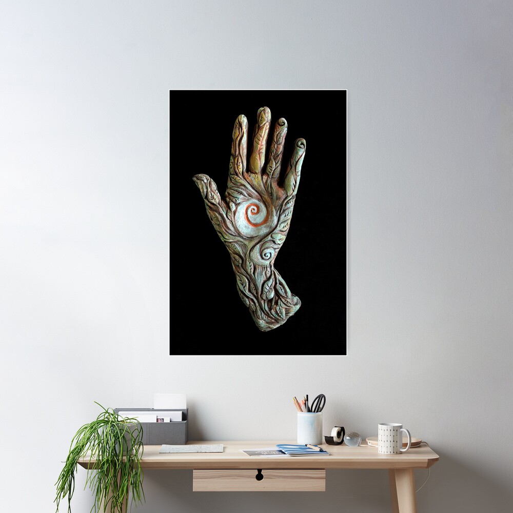Helix _ mudra Poster