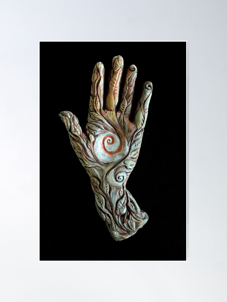 Alternate view of Helix _ mudra Poster