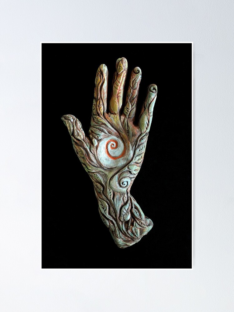 Thumbnail 1 of 3, Poster, Helix _ mudra designed and sold by MonaShiber.