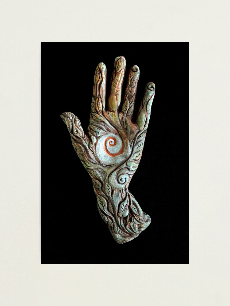 Alternate view of Helix _ mudra Photographic Print