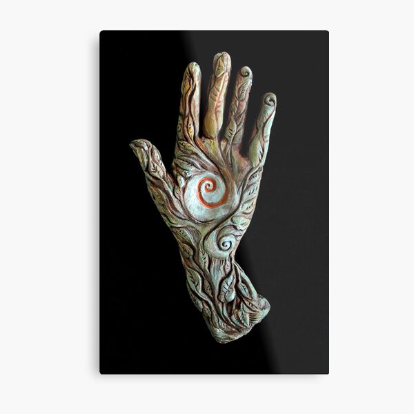 Helix _ mudra Metal Print