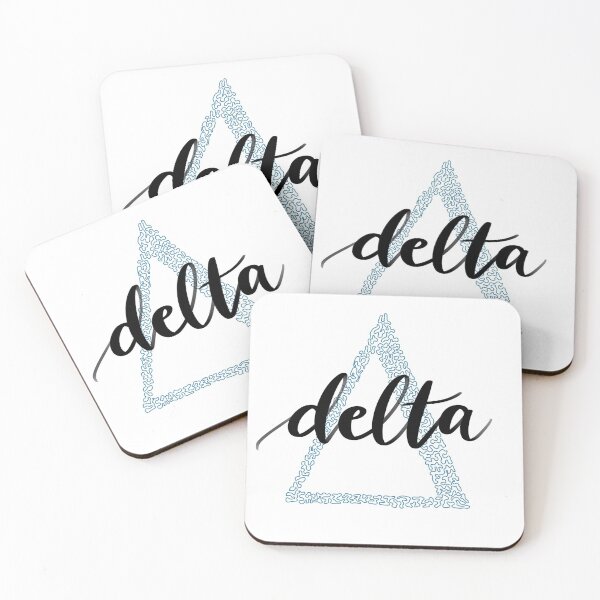 Item preview, greek delta doodle designed and sold by vilinaong.