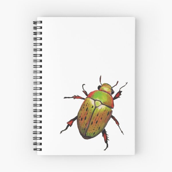 Item preview, Australian Christmas Beetle (Anoplognathus suturalis) designed and sold by Mary Traverse.