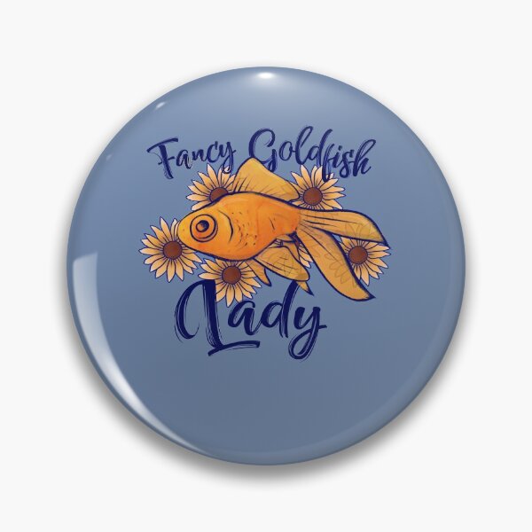Item preview, Fancy goldfish lady designed and sold by FrictionMaxxing.