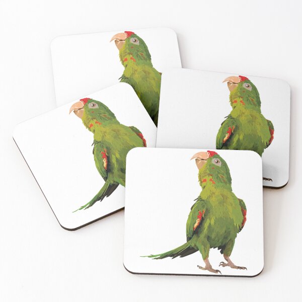 Item preview, red-fronted parakeet designed and sold by obscurite.