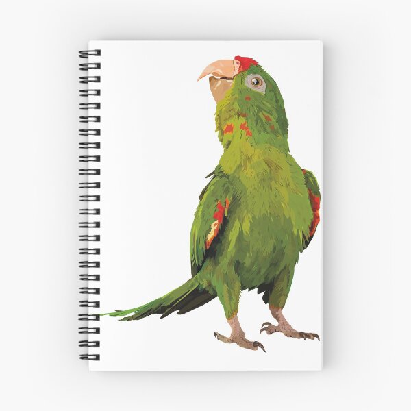 Item preview, red-fronted parakeet designed and sold by obscurite.
