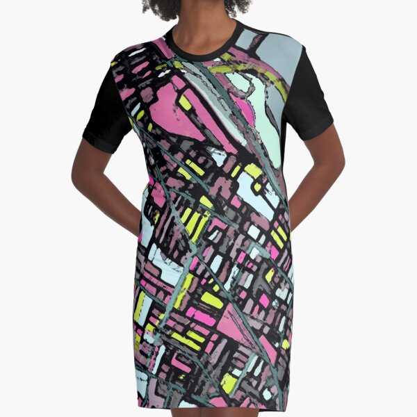 Somerville, MA Graphic T-Shirt Dress